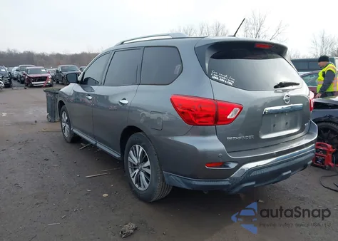 2018 Nissan Pathfinder Sv из США, поврежденный, VIN 5N1DR2MN3JC629014